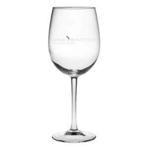 Engraved Red Wine Glass_