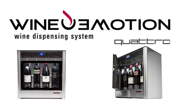 WineEmotion USA Expands Product Line with Launch of Series 4 Pro and Series  4 Standard. - Wine Dispensers & Wine Preservation