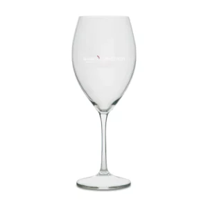 Engraved White Wine Glass
